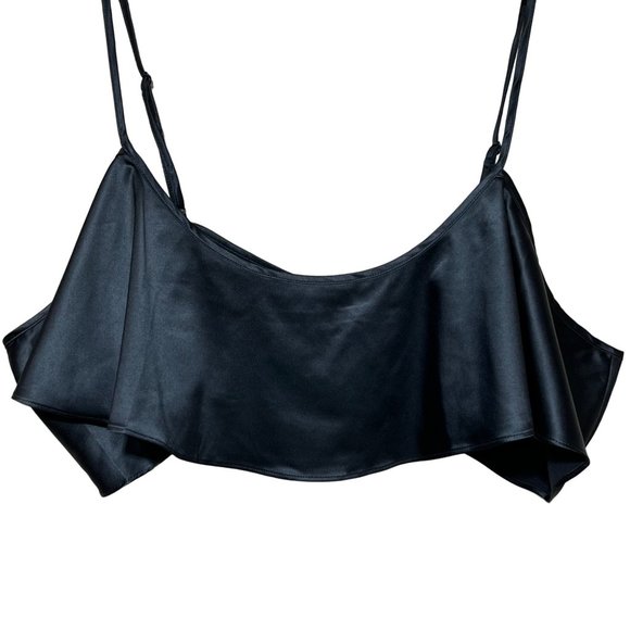 SKIMS‎ Woven Shine Cami Onyx Womens 4X - Picture 11 of 12